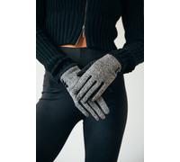 Svnx Herringbone Gloves In Black Black