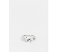 SVNX Knot Detail Ring - S - Silver