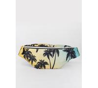 SVNX Men's Multicolour Palm Print Cross Body Bag in Green SVNX Green One Size