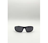 SVNX Men's Outdoor Racer Sunglasses with Hard Case in Black SVNX Black One Size