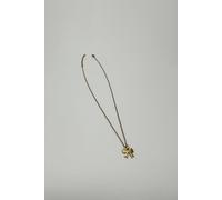Svnx Mini Bow Pendant Necklace In Gold Gold