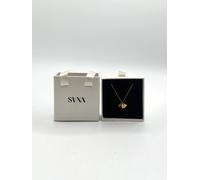 Svnx Mini Heart & July Birthstone Necklace In Gold - Gift Boxed Gold