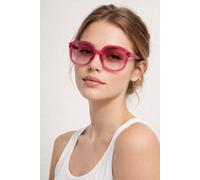 Svnx Ombre Lense Oversized Sunglasses In Pink Pink