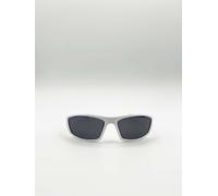 Svnx Outdoor Racer Sunglasses With Hard Case In White White
