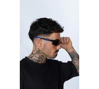 SVNX Outdoor Sports Racer Sunglasses in Multi Blue with Hard Case - One Size - Blue