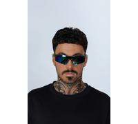 SVNX Outdoor Sports Racer Sunglasses in Multi Yellow with Hard Card - One Size - Yellow