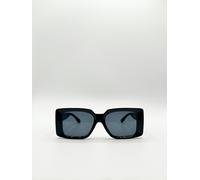SVNX Oversized Square Frame in Black - Black - One Size