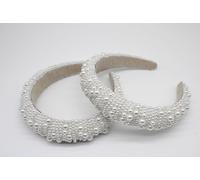 SVNX Pearl Headband with Assorted Sized Pearls Detailing - One Size