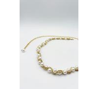 SVNX Pearl Waist Chain Belt - One Size - Gold