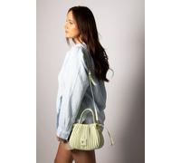 Svnx Pleated Pouch Bag In Mint In Green Green One Size