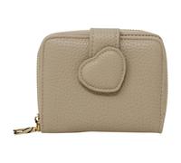 Svnx Purse With Heart Fastening In Beige Beige One Size