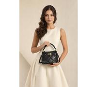 Svnx Quilted Top-Handle Crossbody Mini Handbag - Black Black