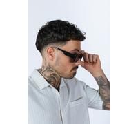 SVNX Rectangle Sunglasses in Black - Black - One Size