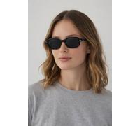 SVNX Retro Rounded Square Sunglasses in Black SVNX Black One Size
