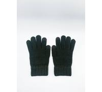 Svnx Ribbed Knitted Gloves In Khaki Khaki