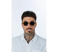 SVNX Round Hexagon Sunglasses in Sage Green - Green - One Size