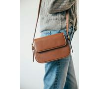 SVNX Rounded Cross Body Bag in Brown - Brown - One Size
