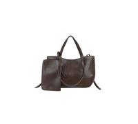 Svnx Shoulder Tote Bag In Brown Brown One Size