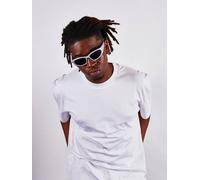 Svnx Silver Racer Style Sunglasses Silver One Size