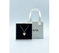 Svnx Small Heart Locket Necklace In Gold - Gift Boxed Gold One Size