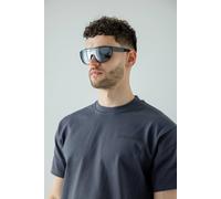 Svnx Smoke Shield Sunglasses In Black Black One Size