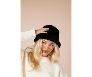 SVNX Soft Textured Bucket Hat In Black - One Size - Black