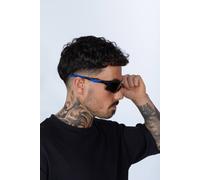 Svnx Sport Racer Sunglasses With Hard Case In Blue Blue