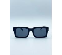 SVNX Square Frame Sunglasses in Black - One Size - Black