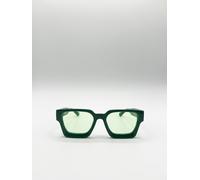 SVNX Square Retro Mint Green Sunglasses SVNX Green One Size
