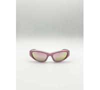 SVNX Star Racer Sunglasses in Pink - Pink - One Size
