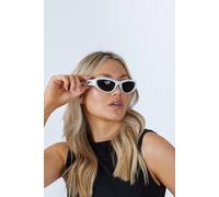 Svnx Star Racer Sunglasses In White White