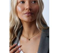 Svnx Teardrop Pendant Necklace In Emerald - Gift Boxed In Gold Gold One Size