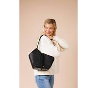 Svnx Textured Tote Bag In Black Black One Size