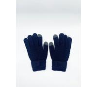 SVNX Textured Touchscreen Knitted Gloves - Black