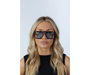 SVNX Tortoise Retro Navigator Sunglasses in Grey Blue - Blue - One Size