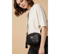 SVNX Women's Bee Embellished Camera Bag in Black