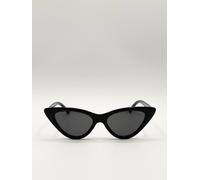 SVNX Women's Black Classic Cateye Sunglasses