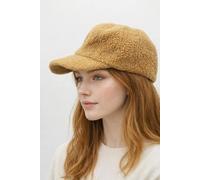 SVNX Women's Borg Cap in Beige