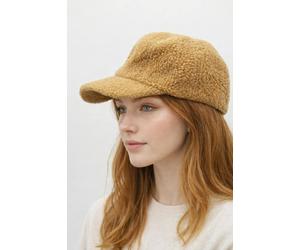 SVNX Women's Borg Cap in Beige