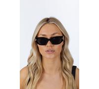 SVNX Women's Cat-Eye Sunglasses with Side Detail in Black SVNX Black One Size