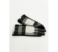 SVNX Women's Checked Print Gloves - Black & White SVNX Black One Size