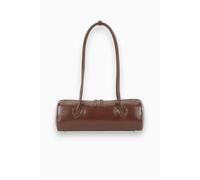 SVNX Women's East-West Barrel Bag in Brown