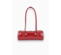 SVNX Women's East-West Barrel Bag in Red
