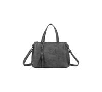 SVNX Women's Faux Leather Shoulder Bag in Grey SVNX Grey One Size