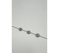 SVNX Women's Floral Bracelet in Silver
