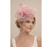 SVNX Women's Floral Fascinator with A Wide Base in Light Pink SVNX Light Pink One Size