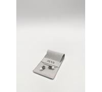 SVNX Women's Floral Pearl Stud Earrings in Silver SVNX Silver One Size