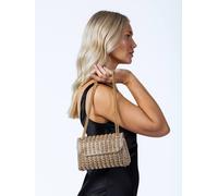SVNX Women's Gold Embellished Shoulder Bag