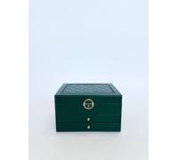 SVNX Women's Jewellery Storage Box in Green