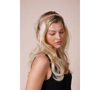 SVNX Women's Pearl Headband in Brown
